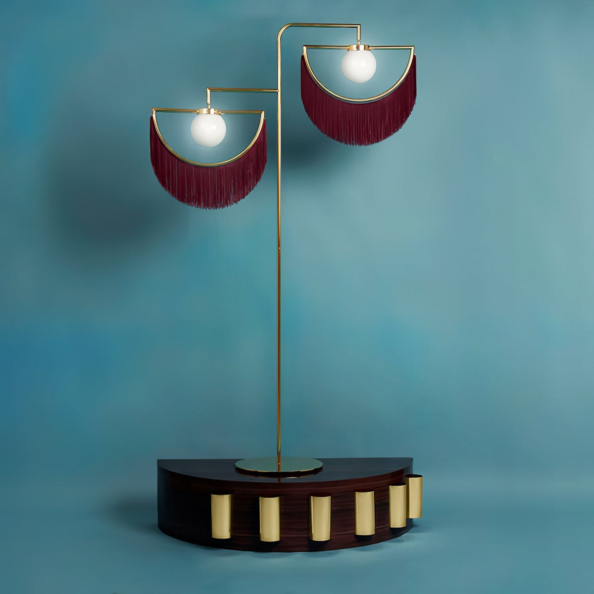 Dexe moderne vloerlamp in roze