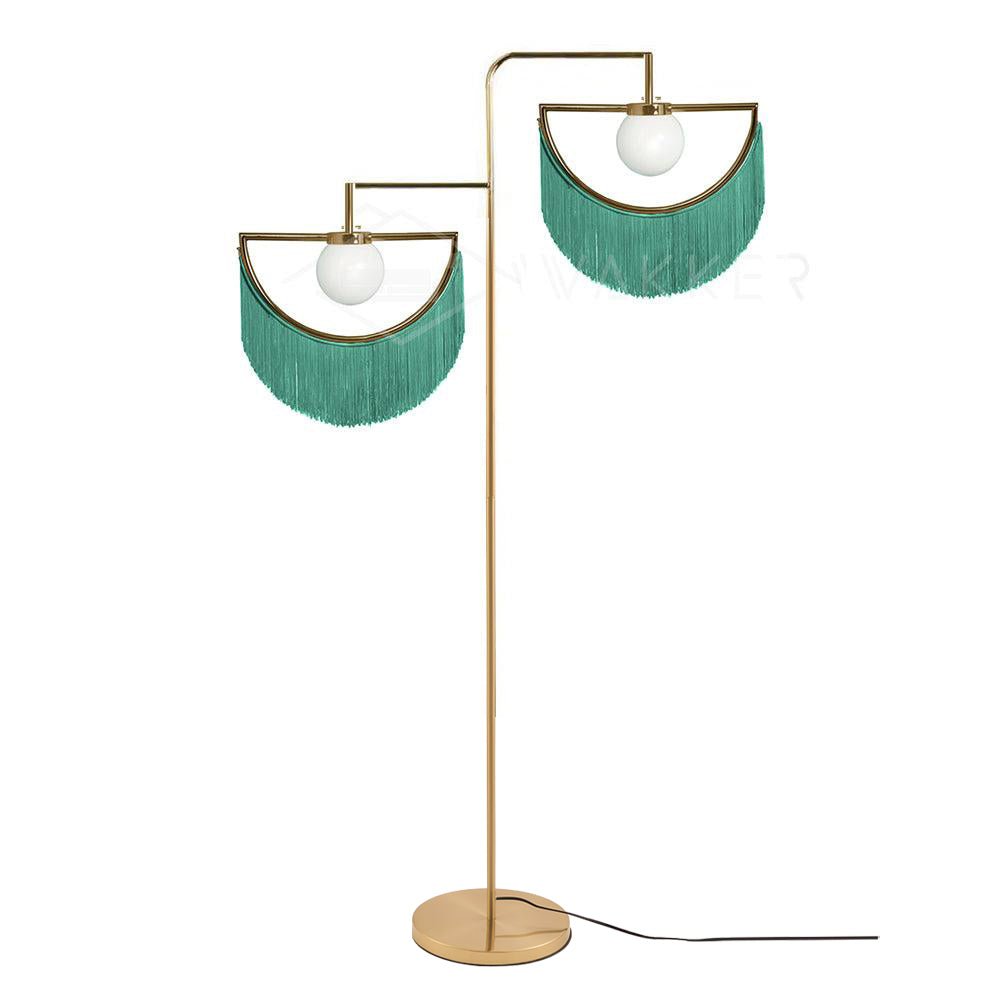 Dexe moderne vloerlamp in roze