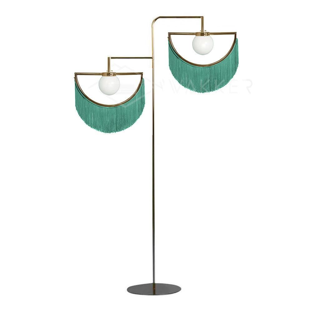 Dexe moderne vloerlamp in roze