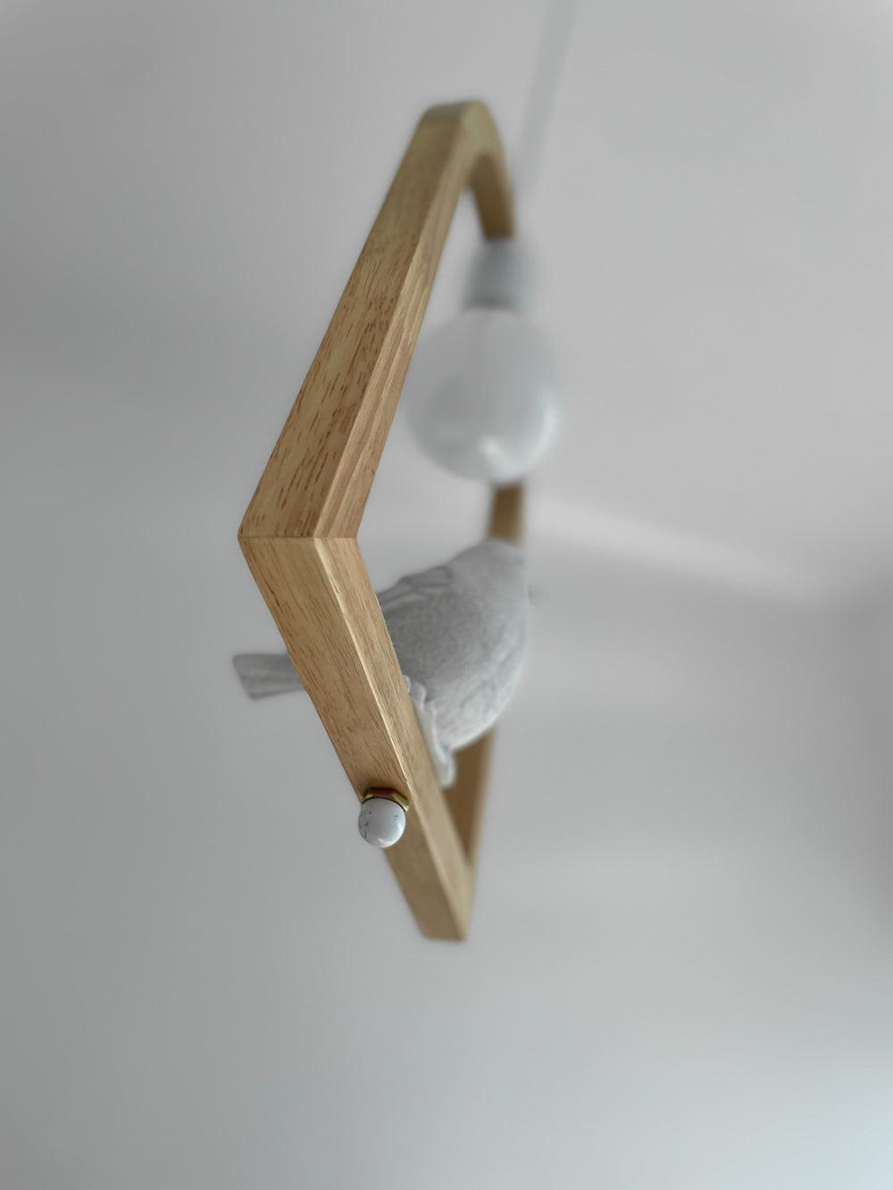 Ceda hanglamp van eiken hout en hars