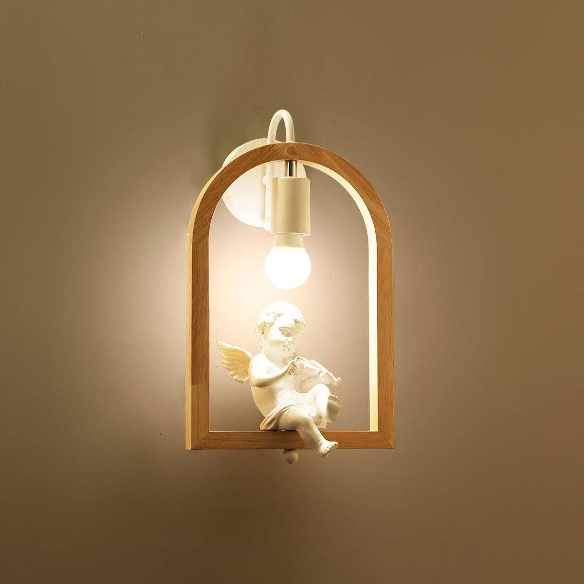 Cari Noords Kunst Vogel hars wandlamp