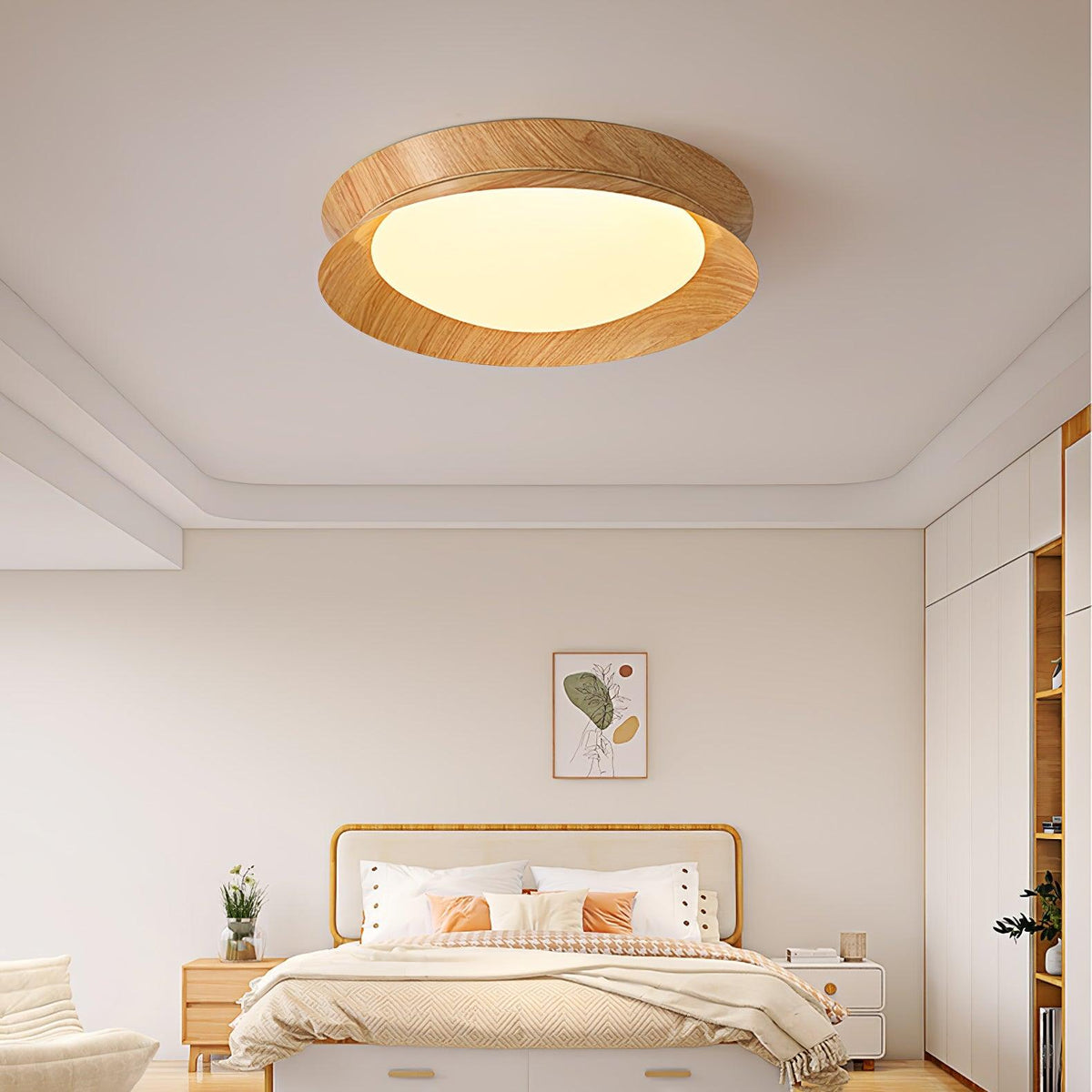 Acor plafondlamp Double Half Round Nordic