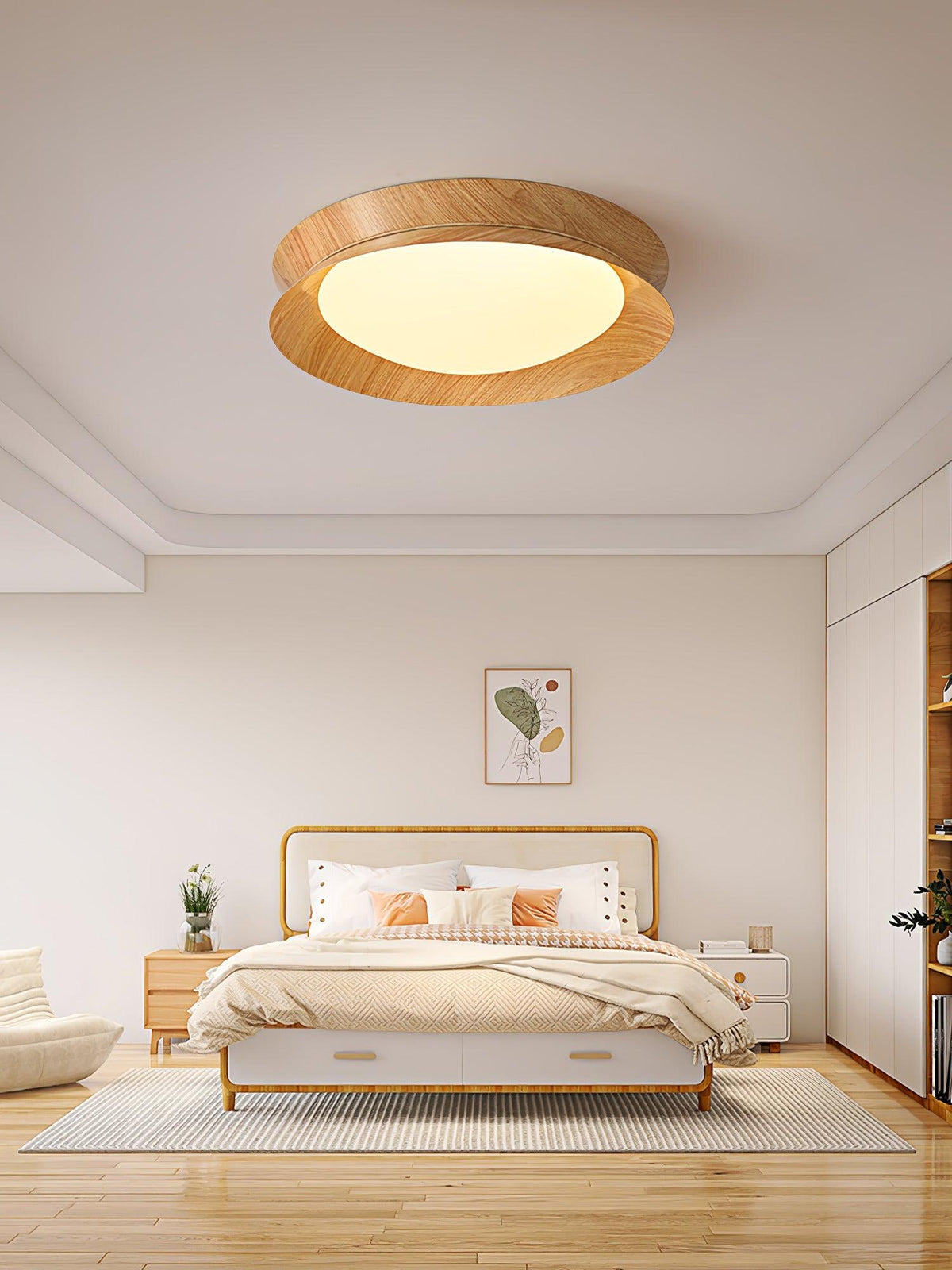 Acor plafondlamp Double Half Round Nordic