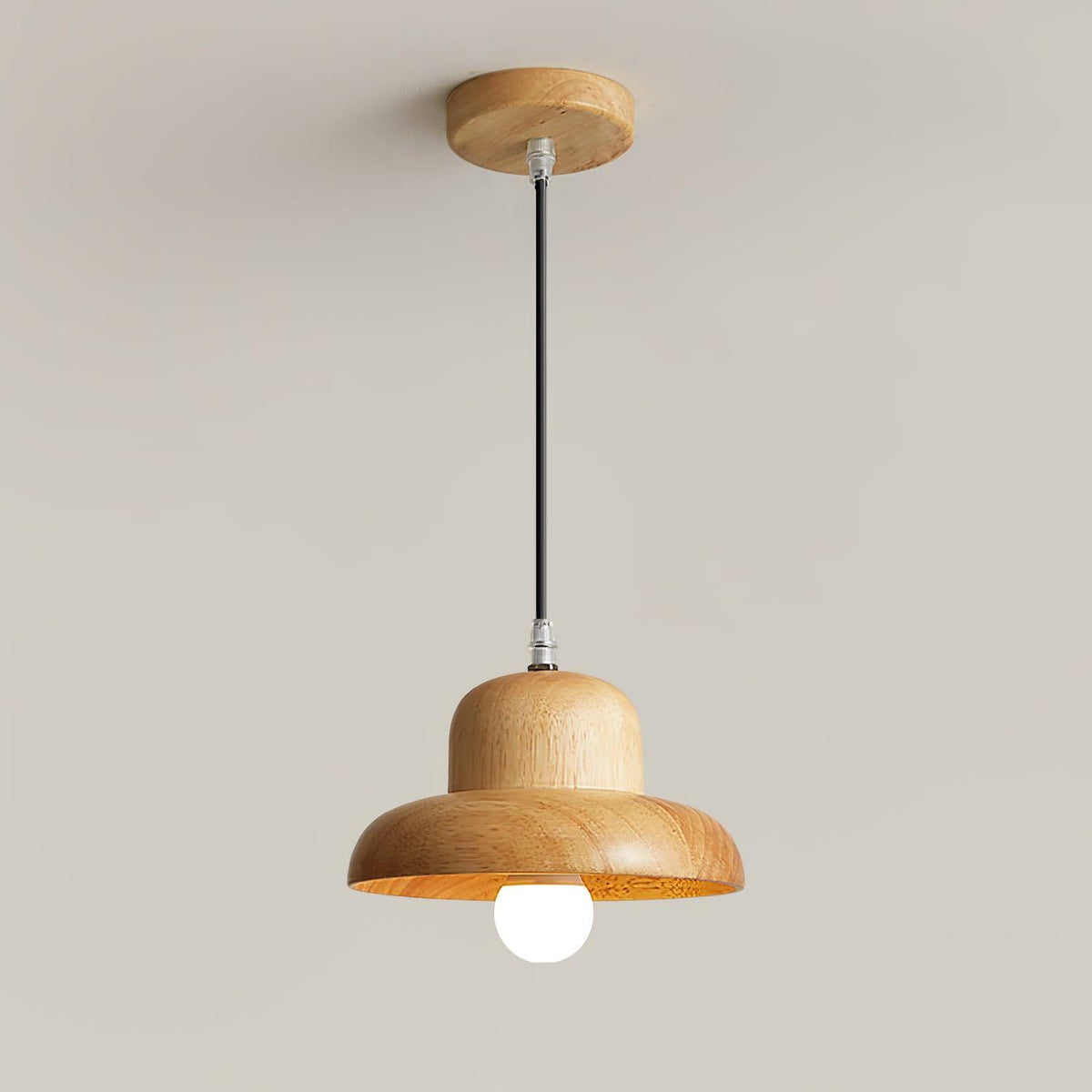 Ida hanglamp van hout