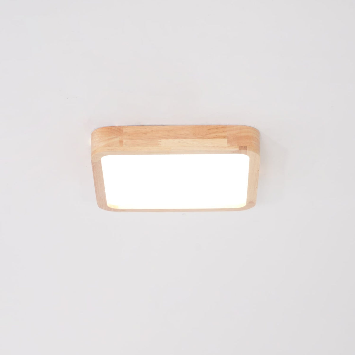 Aldalaya Plafondlamp Houten Geometrisch LED