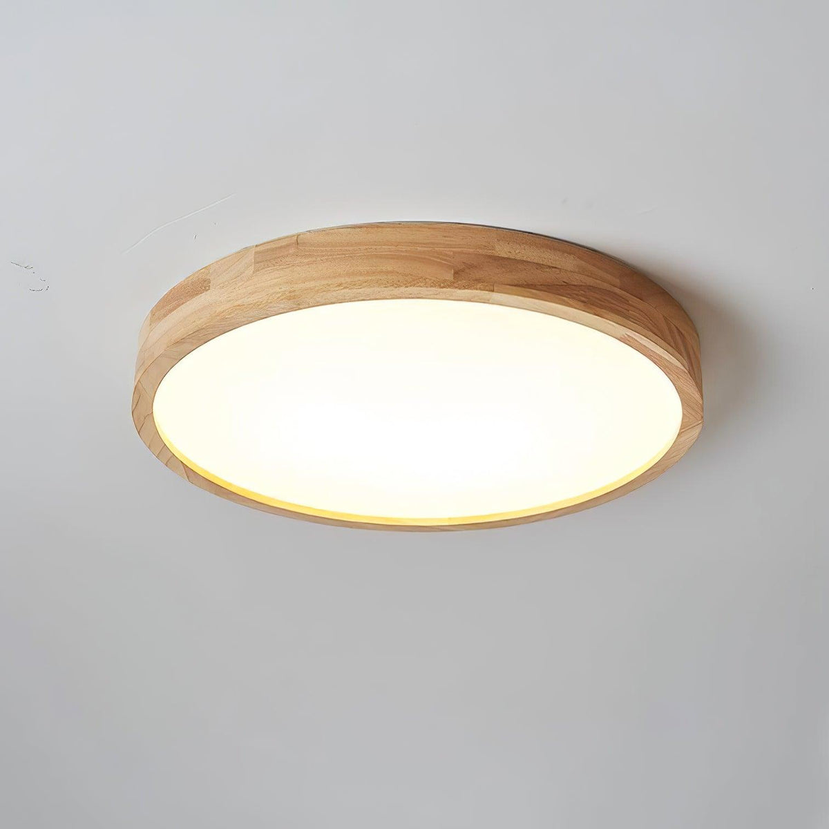 Aldalaya Plafondlamp Houten Geometrisch LED