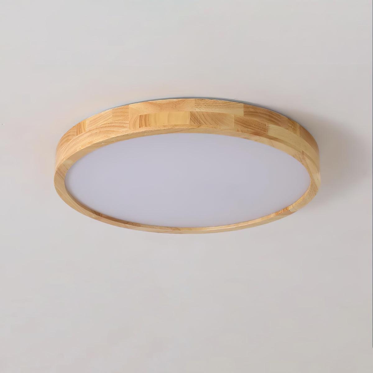 Aldalaya Plafondlamp Houten Geometrisch LED