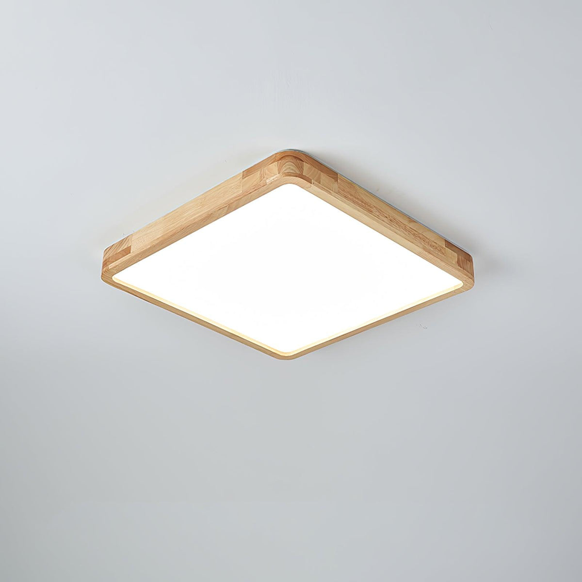 Aldalaya Plafondlamp Houten Geometrisch LED