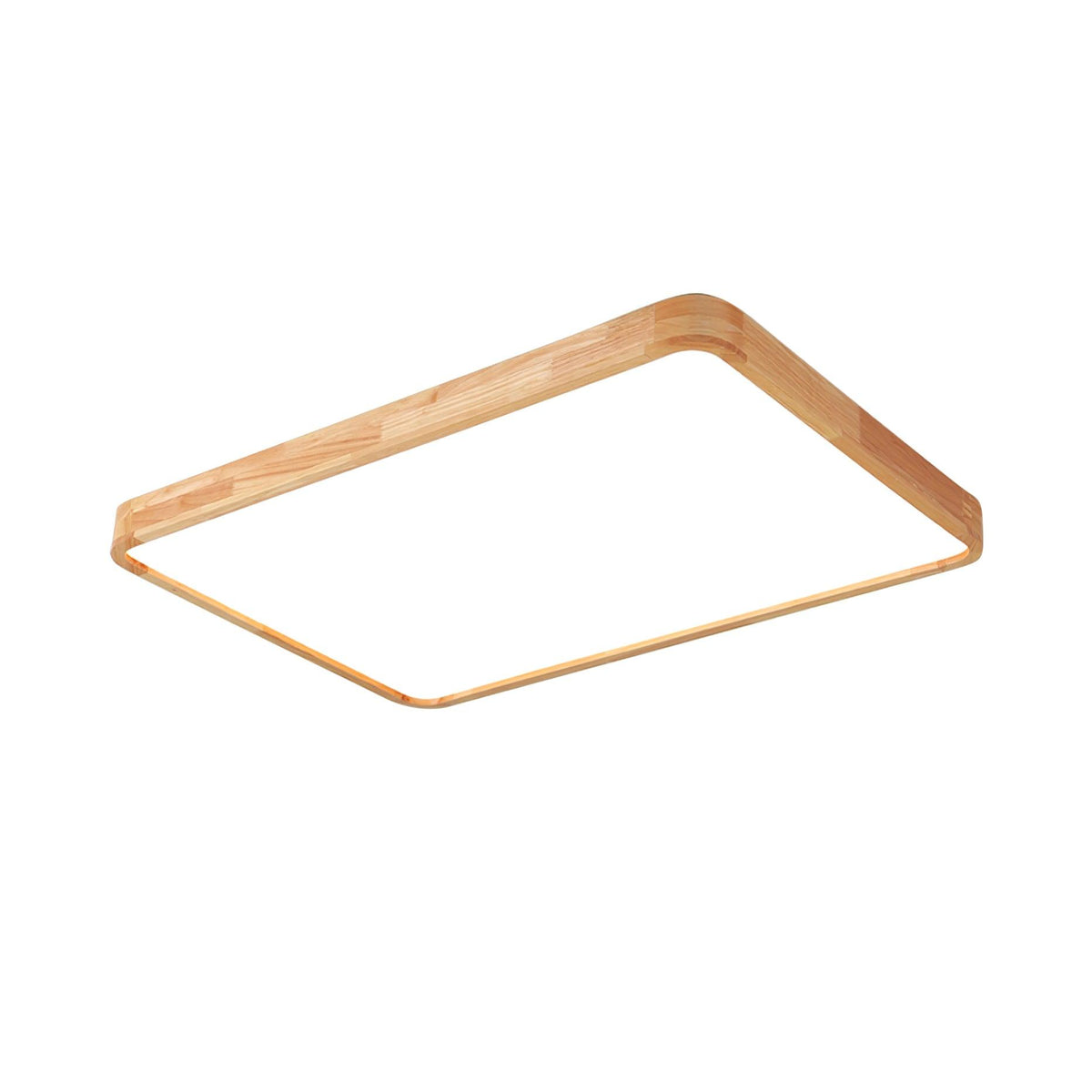 Aldalaya Plafondlamp Houten Geometrisch LED