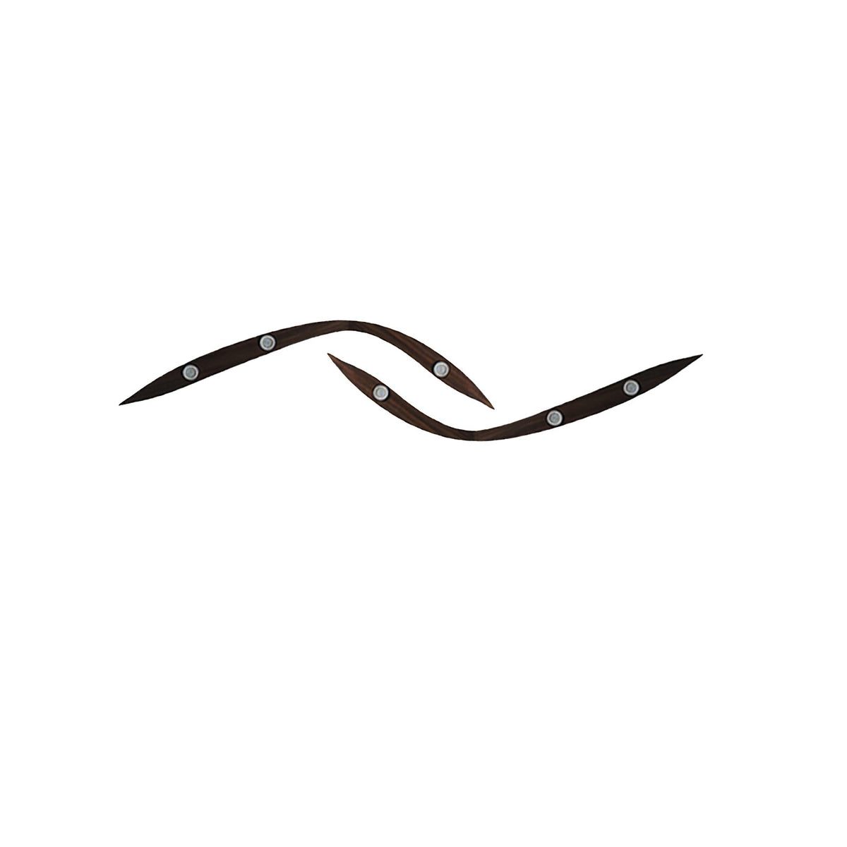 Queral Flow Minimalistische hanglamp van hout
