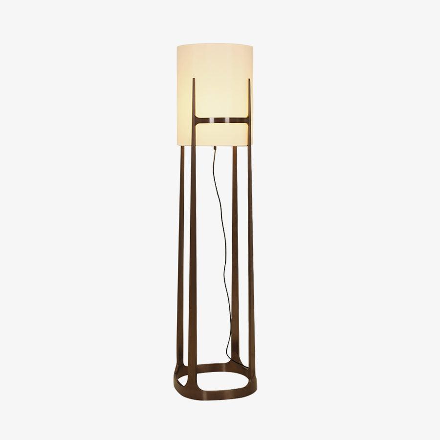 Mirinelle klassieke stoffen vloerlamp
