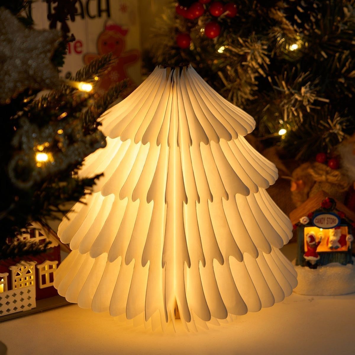 Xmas Tree Fold tafellamp