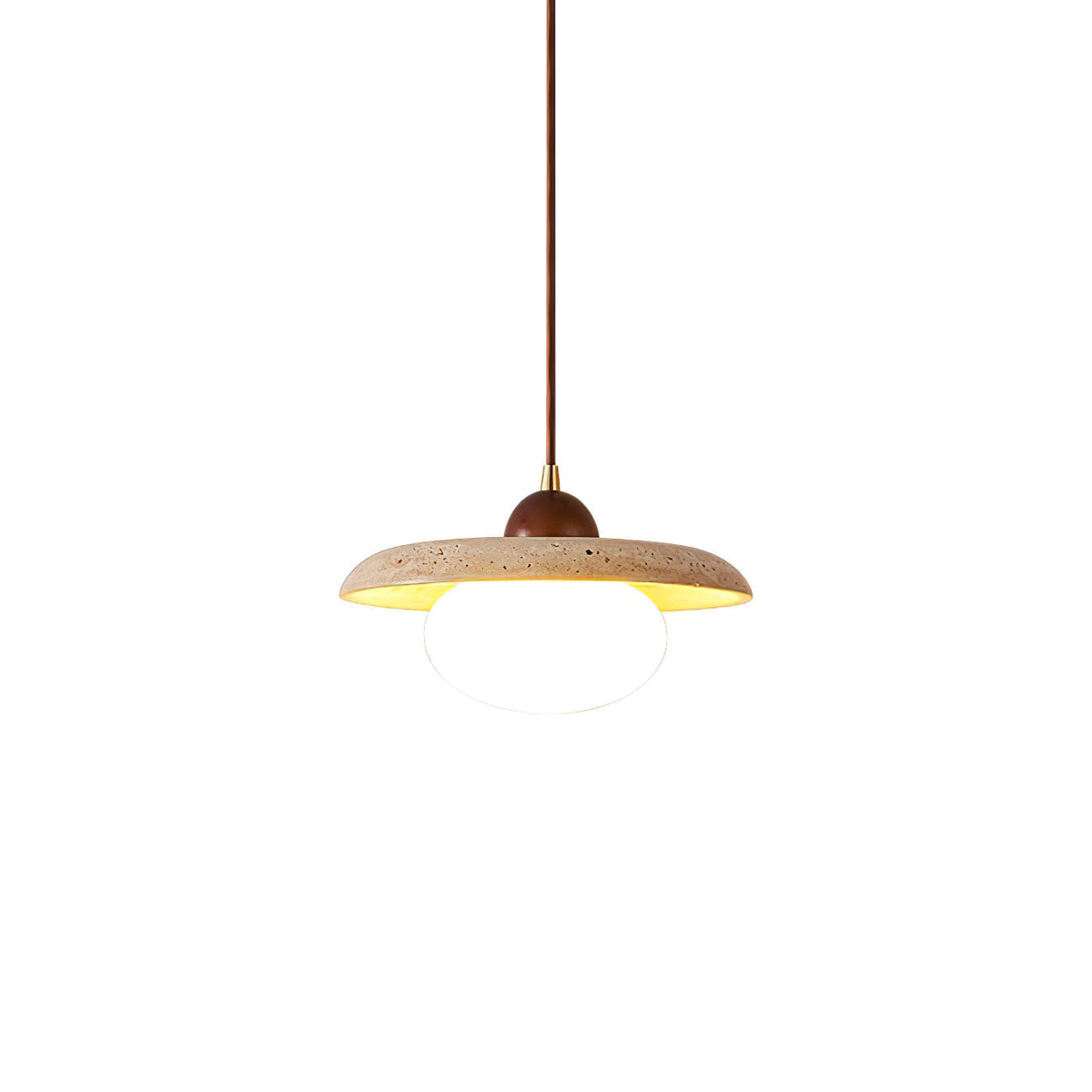 Seroaya travertin hanglamp Zes Stijl