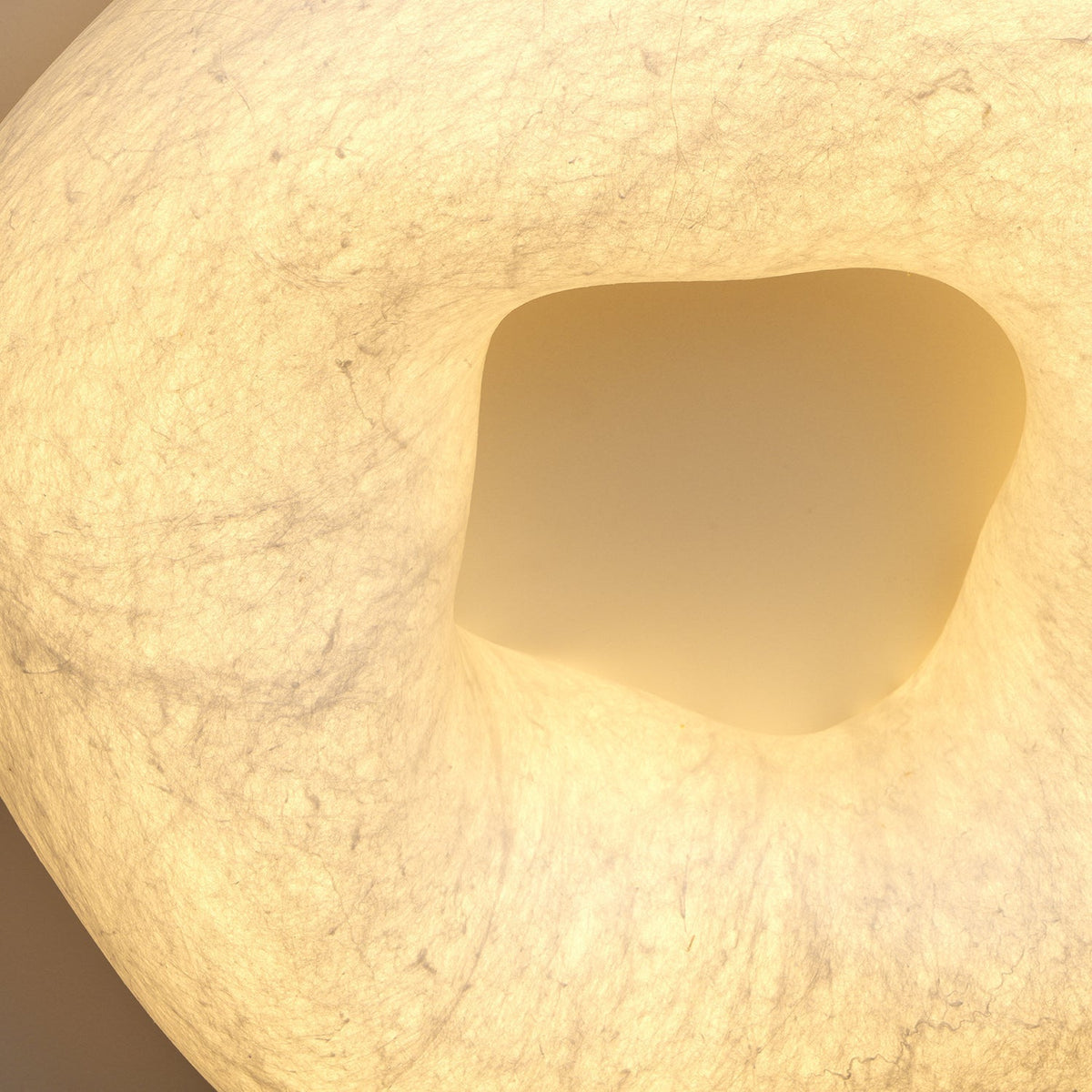 Calerelle plafondlamp met wolkenvorm zijde elegant