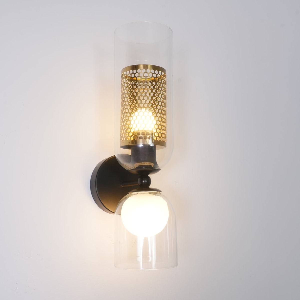 Alvynan Premium Noordse kunst glas wandlamp