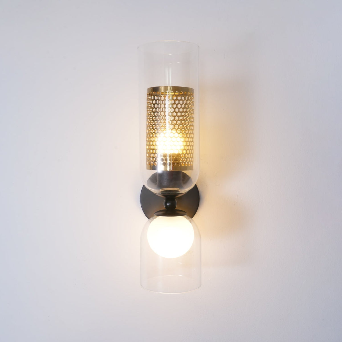 Alvynan Premium Noordse kunst glas wandlamp