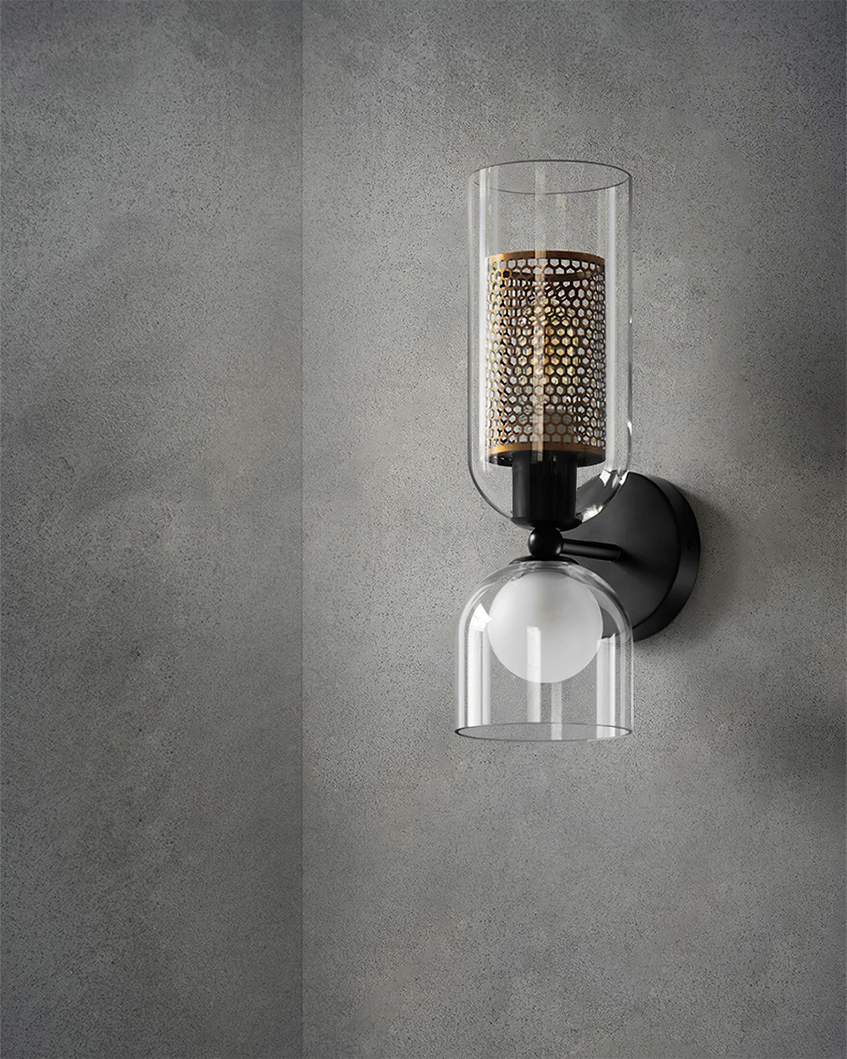 Alvynan Premium Noordse kunst glas wandlamp