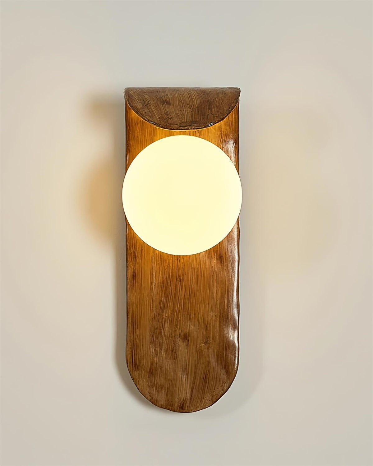 Gavino wandlamp van hout