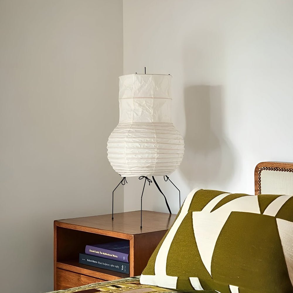 Brandy Vintage tafellamp met Rijstpapier