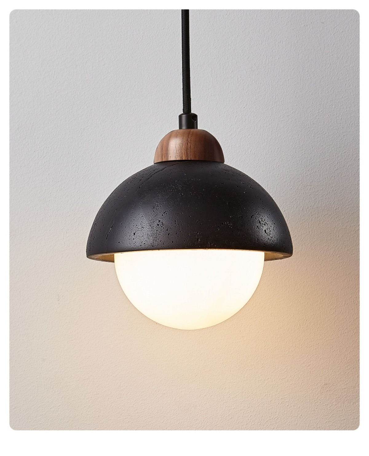 Lumorenne koepelvormige Core hanglamp