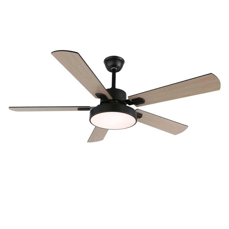 Aerilux moderne plafondventilator met verlichting van hout