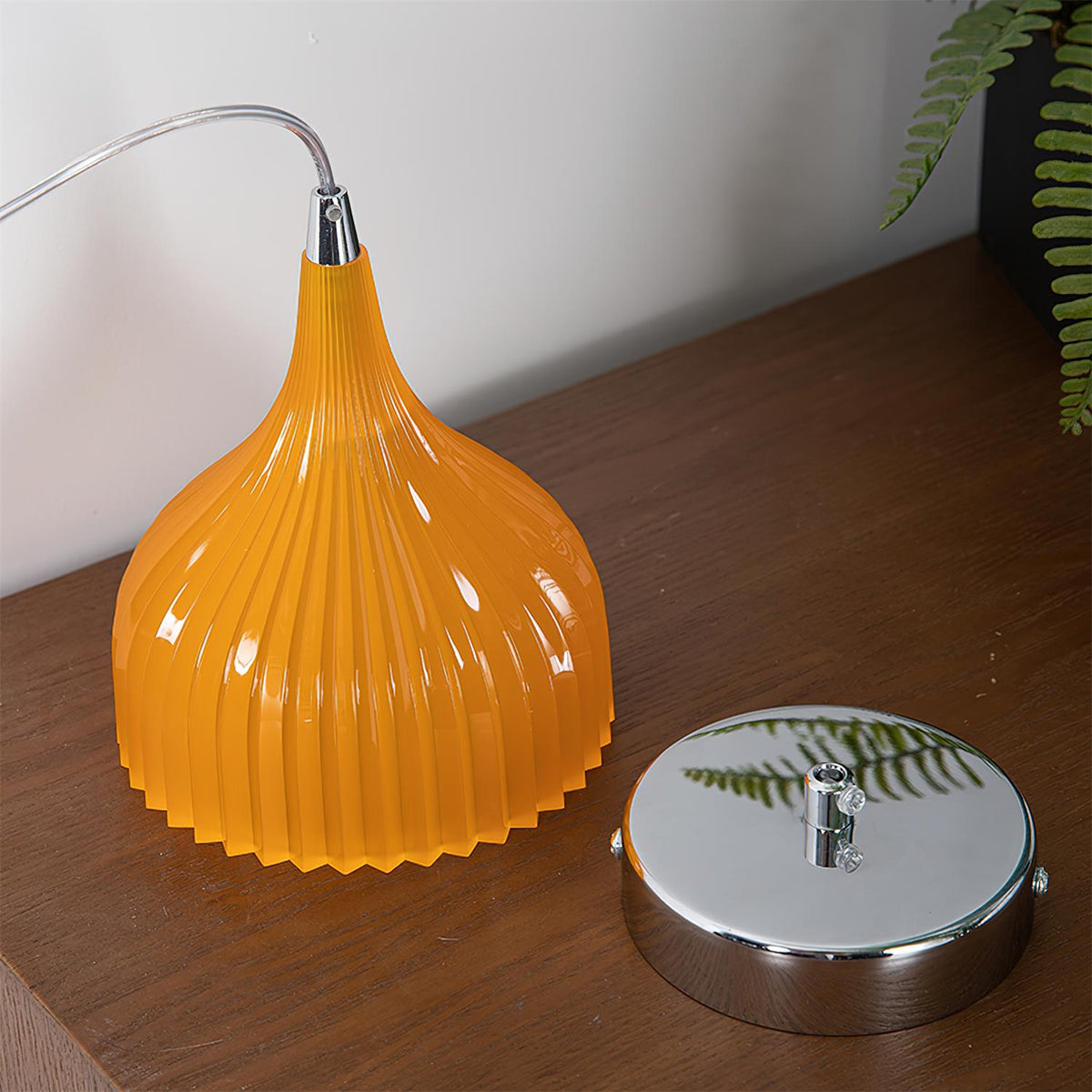 Ciraneria Flare hanglamp oranje