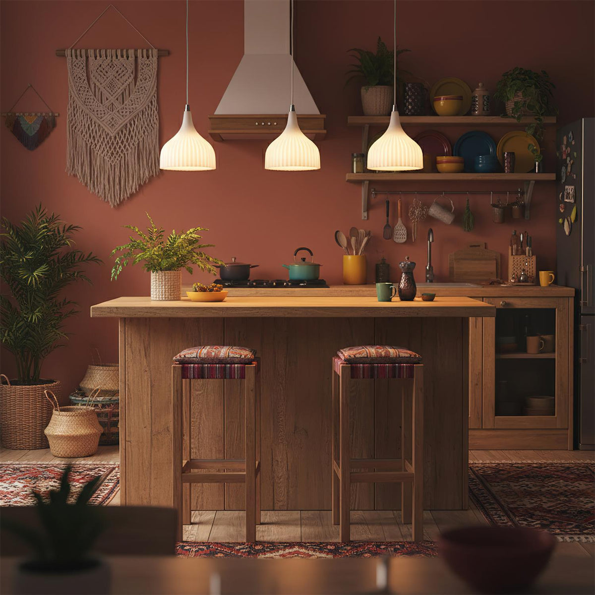 Ciraneria Flare hanglamp oranje