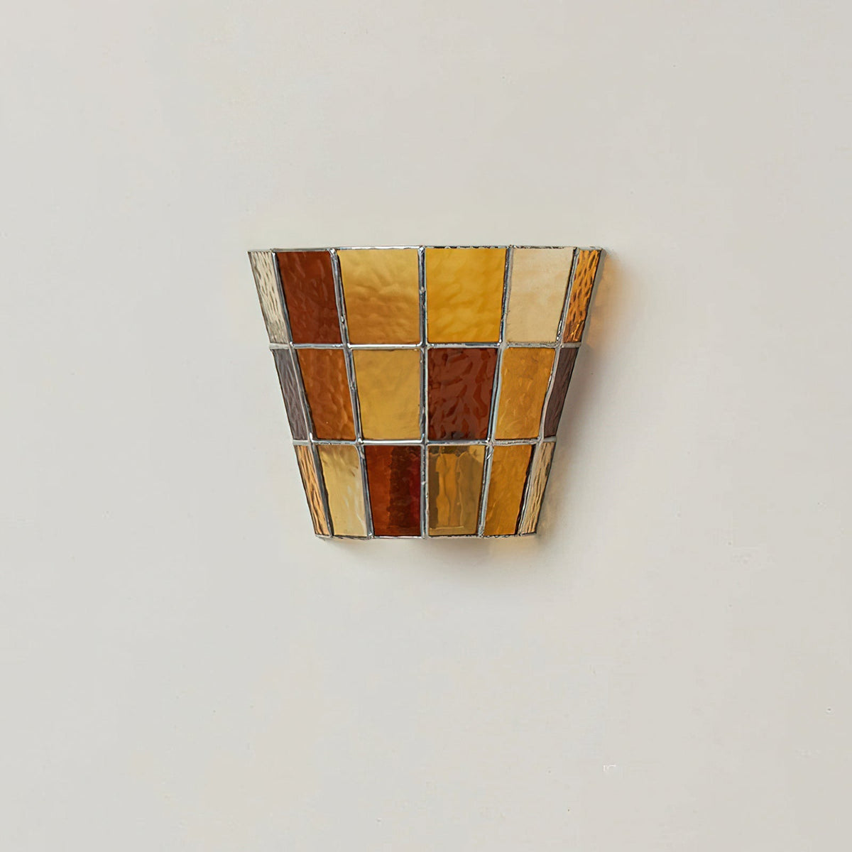 Saffrienne wandlamp met glas