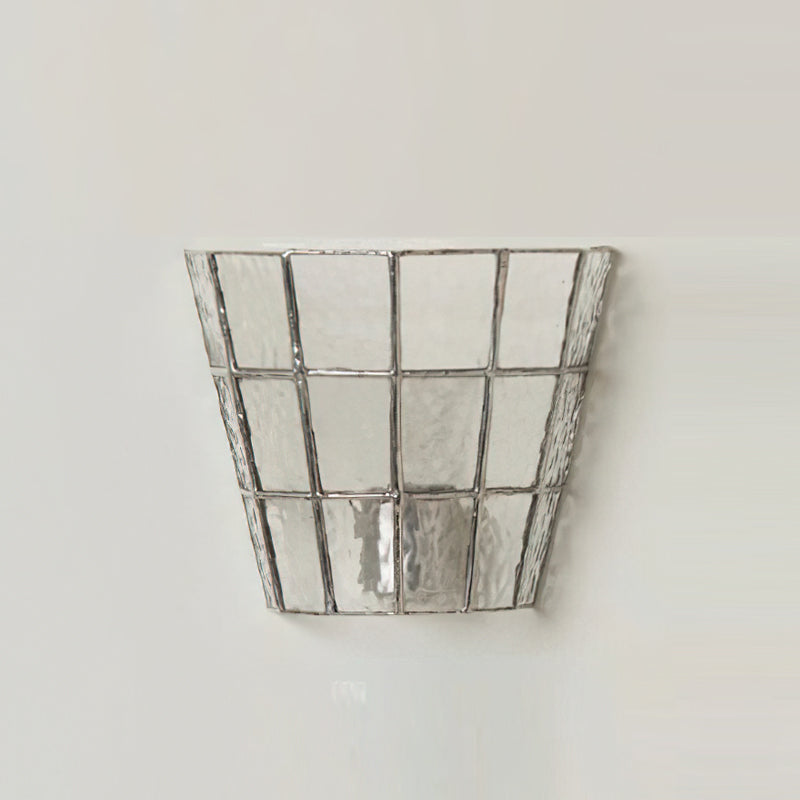 Saffrienne wandlamp met glas