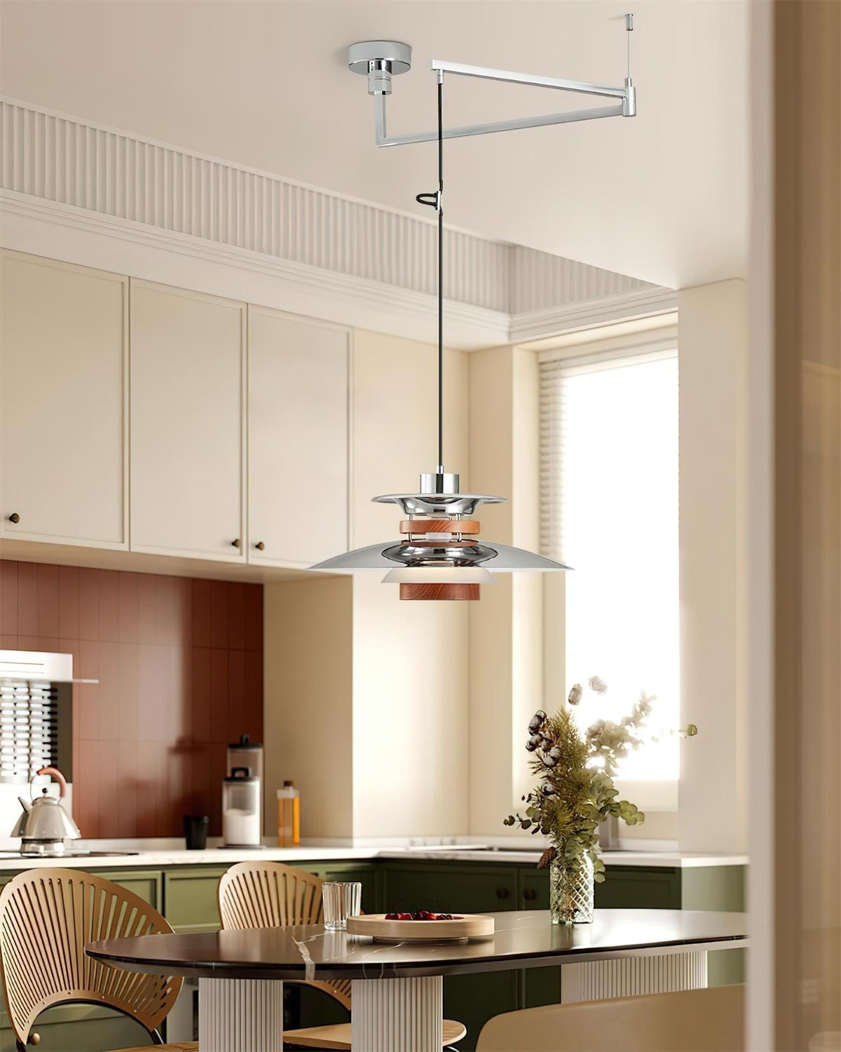 Calelette Swing Arm hanglamp