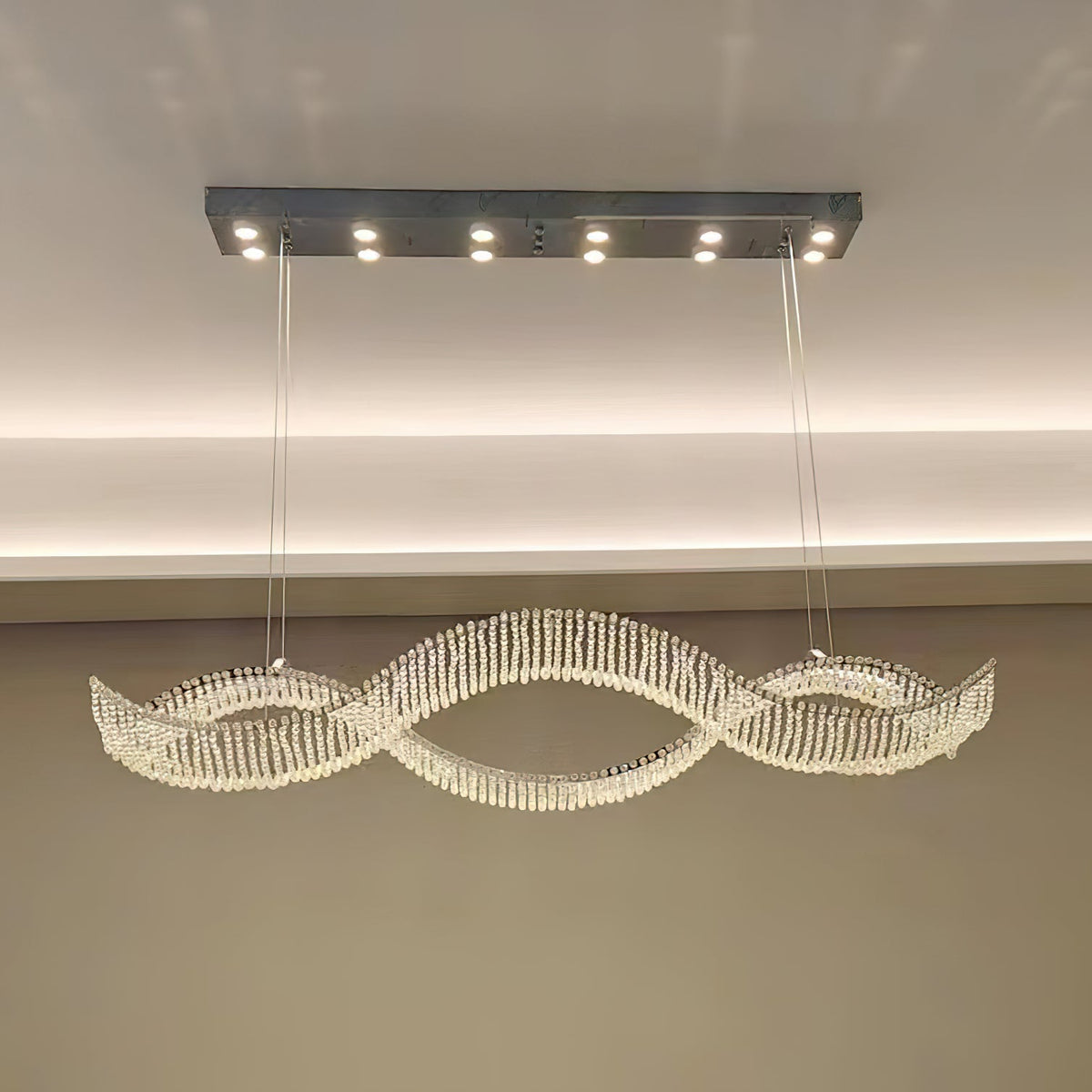 Caelox Postmodern luxe Kristal Kroonluchter