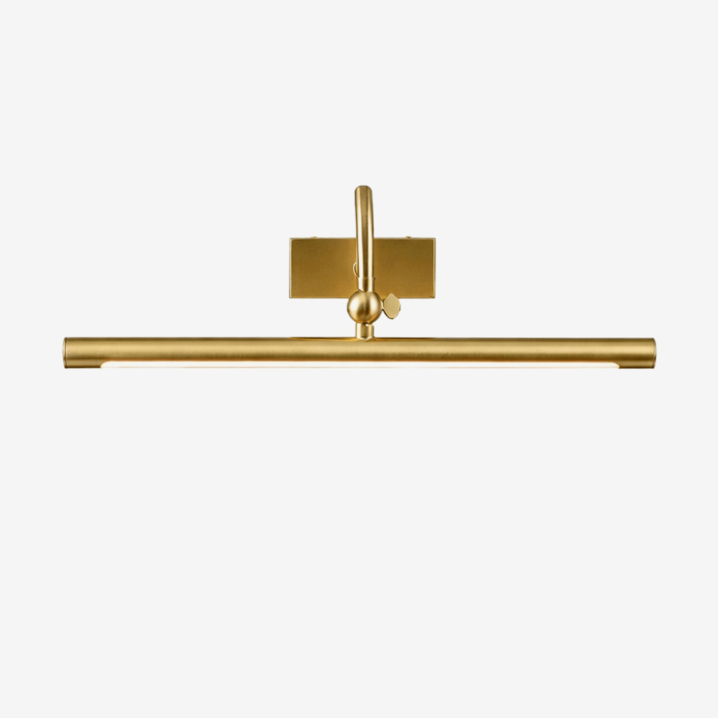 Virauaria wandlamp met goudkleurige afwerking