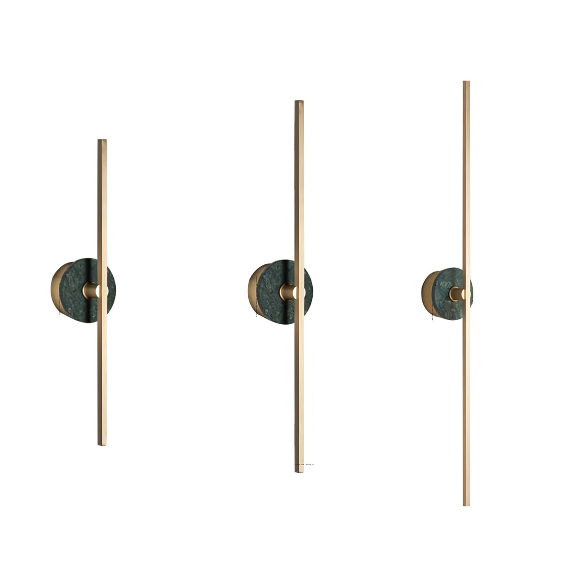Albivine Lineaire wandlamp met Albast