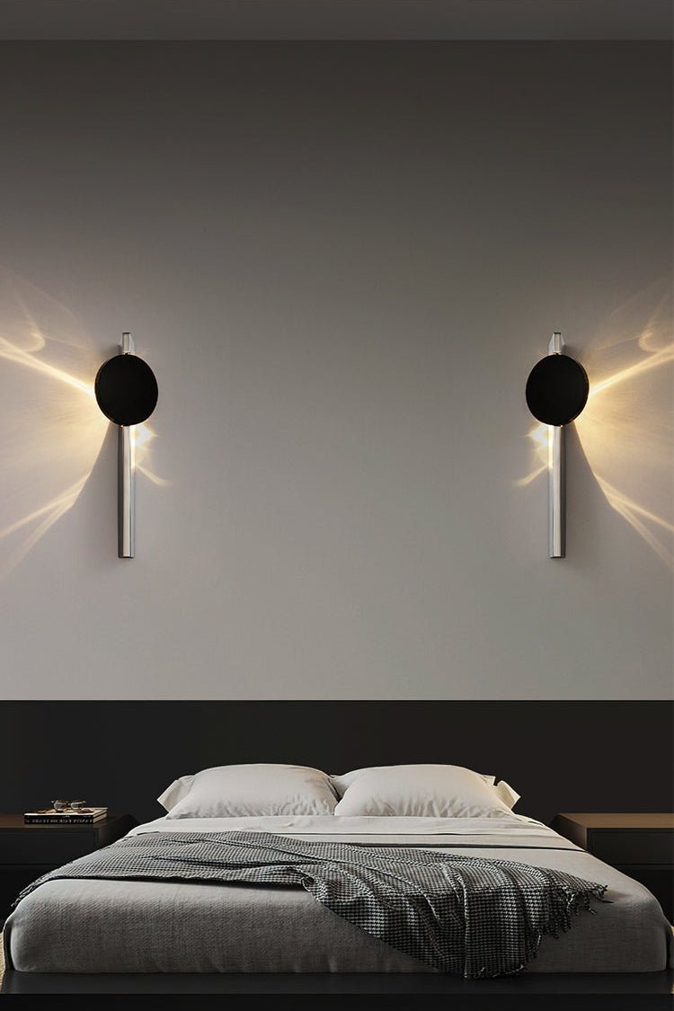 Pethr Wave Minimalistische wandlamp van staal
