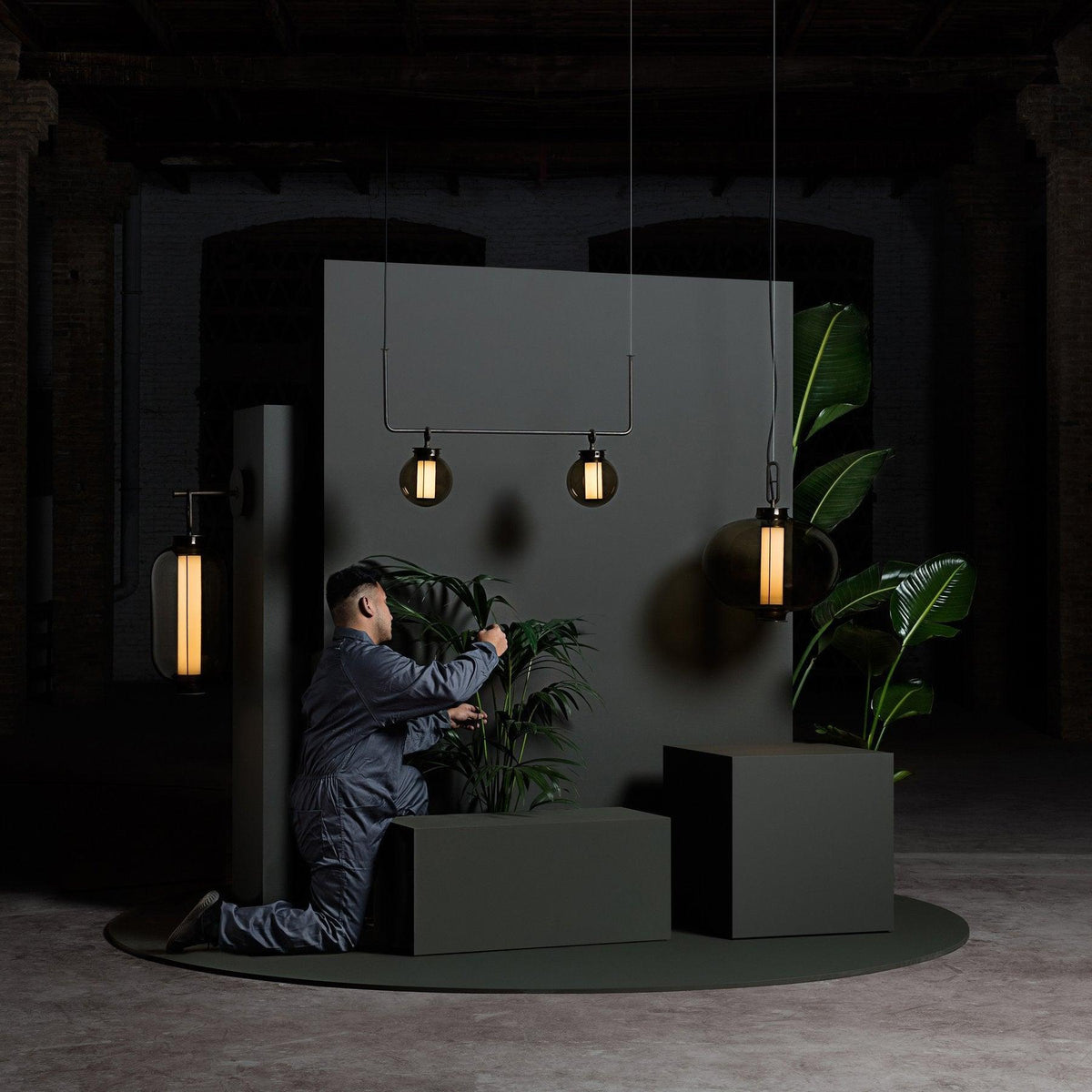 Uphaos moderne minimalistische hanglamp van glas