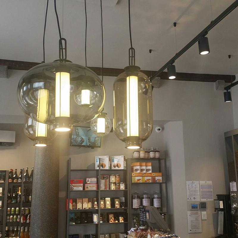 Uphaos moderne minimalistische hanglamp van glas