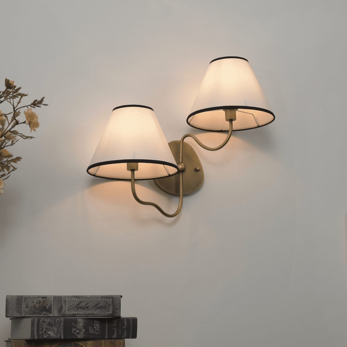 Mirarina dubbele wandlamp