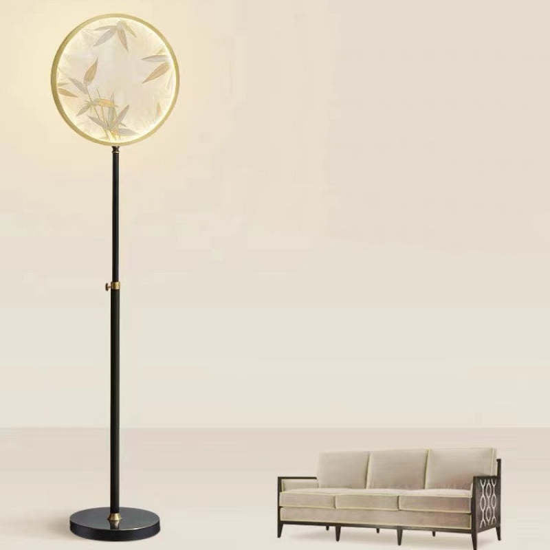 Jade Creatief LED Vloerlampen Zwart Metaal Glas Woonkamer Eetkamer