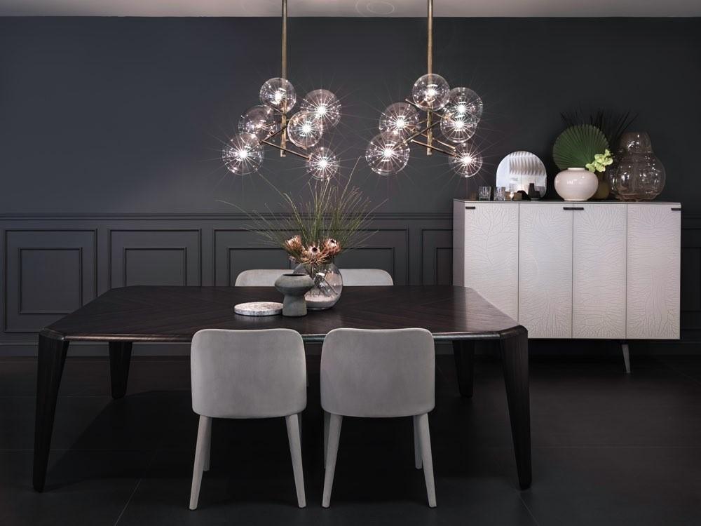 Aveno Kroonluchter LED Heldere Kristallen