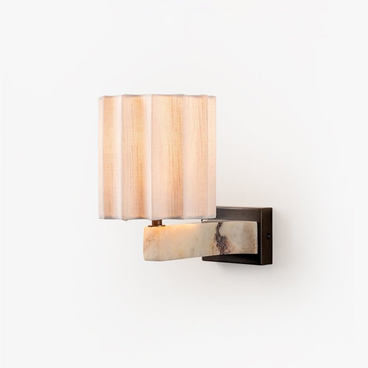 Thylor wandlamp met getextureerde kap
