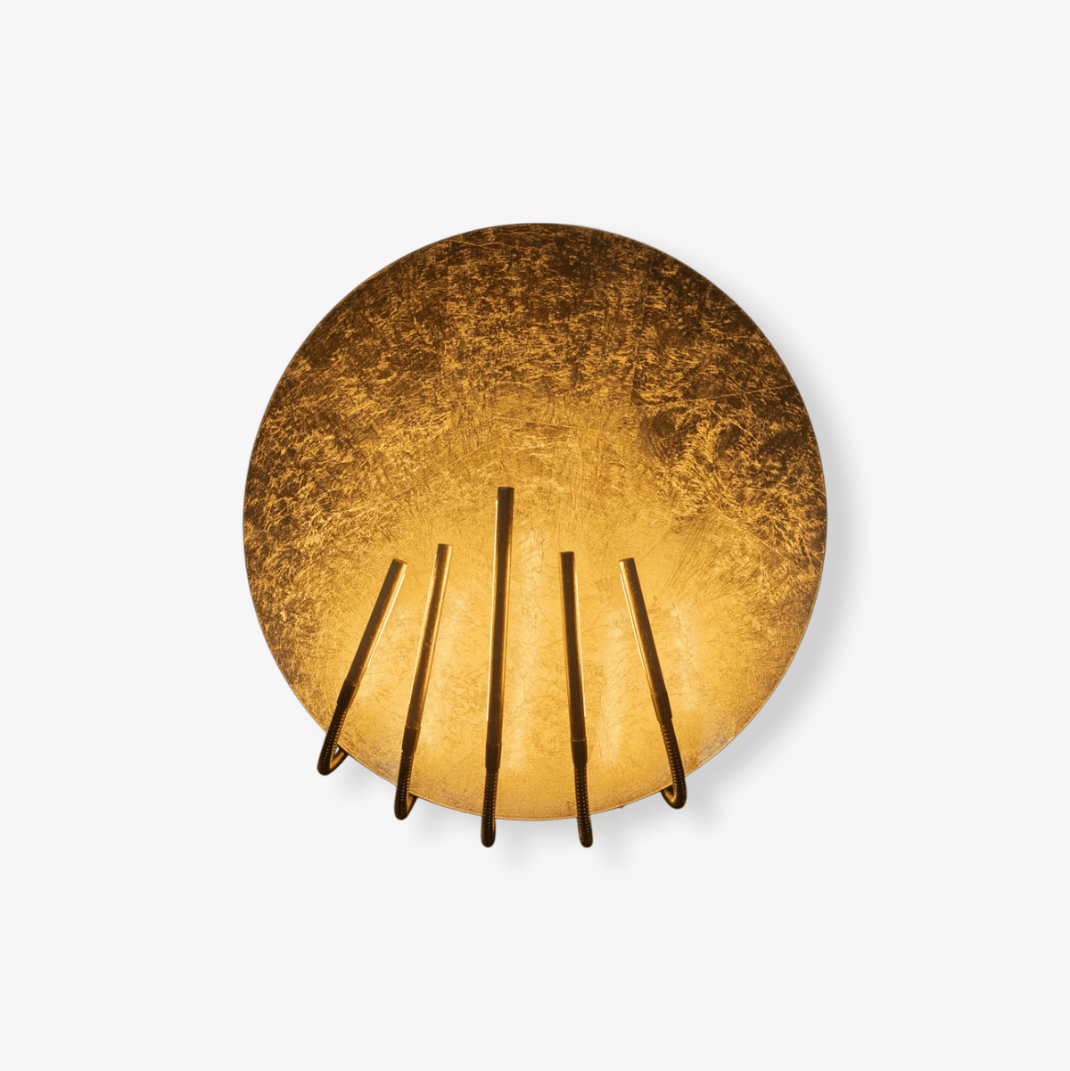 Noctarion Golden Aura wandlamp goudkleurig