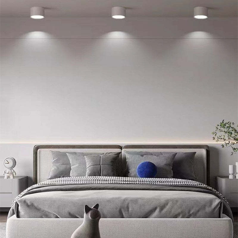 Morandi Moderne LED Plafondlamp Zwart Wit Grijs Metaal Eetkamer