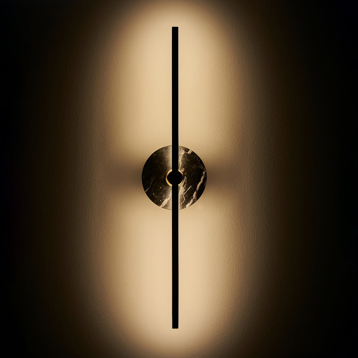 Albivine Lineaire wandlamp met Albast