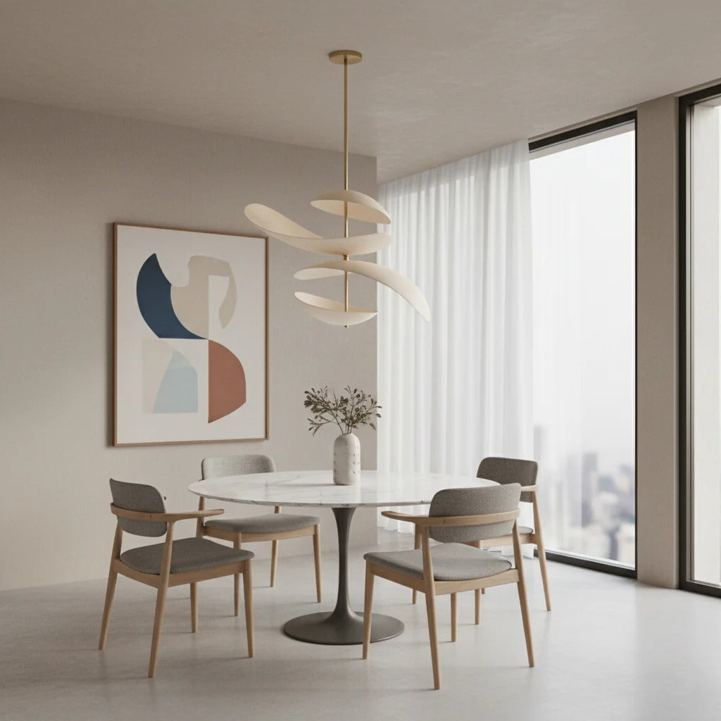 Unorara Nordic zwevende hanglamp