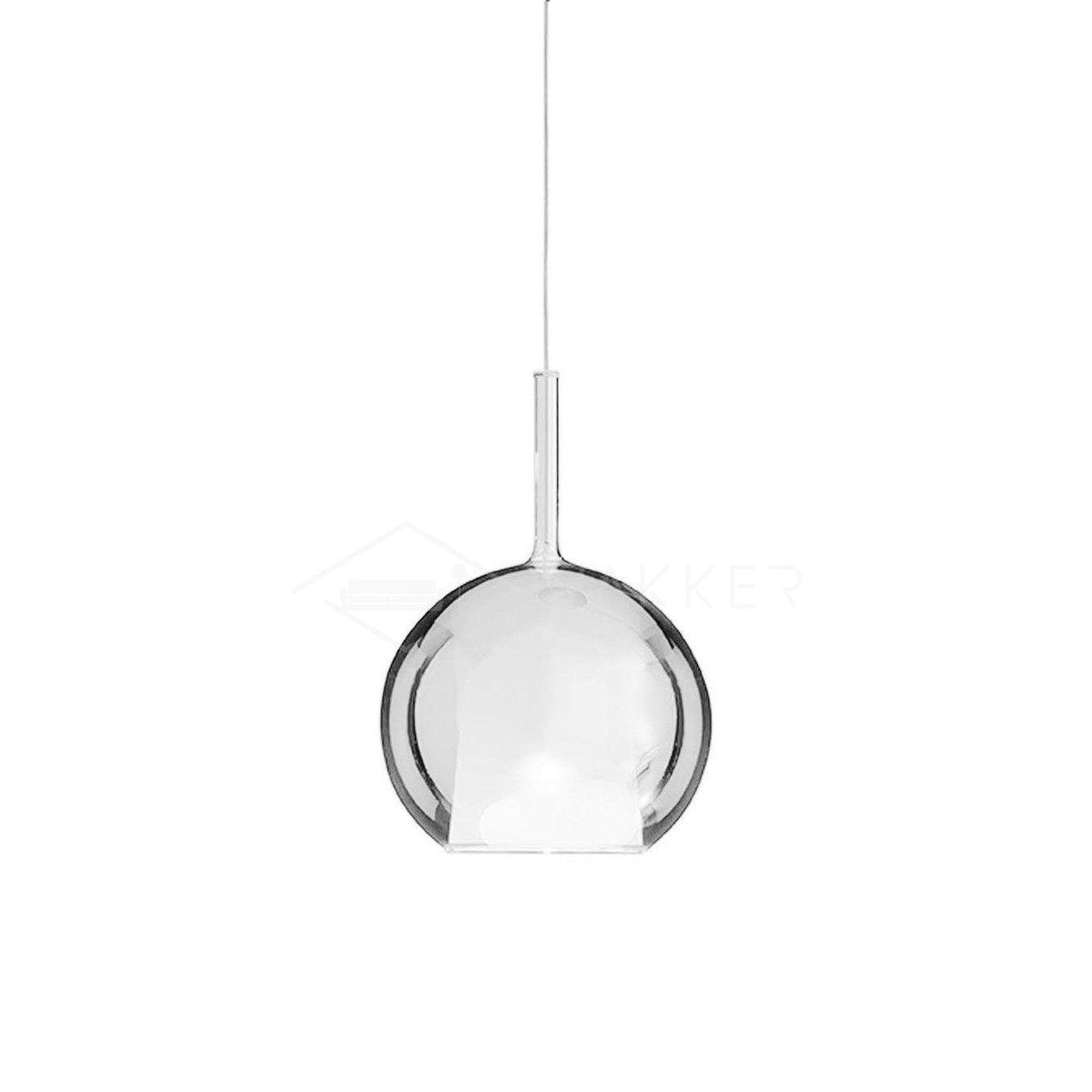 Lioranira hanglamp rookglas rond