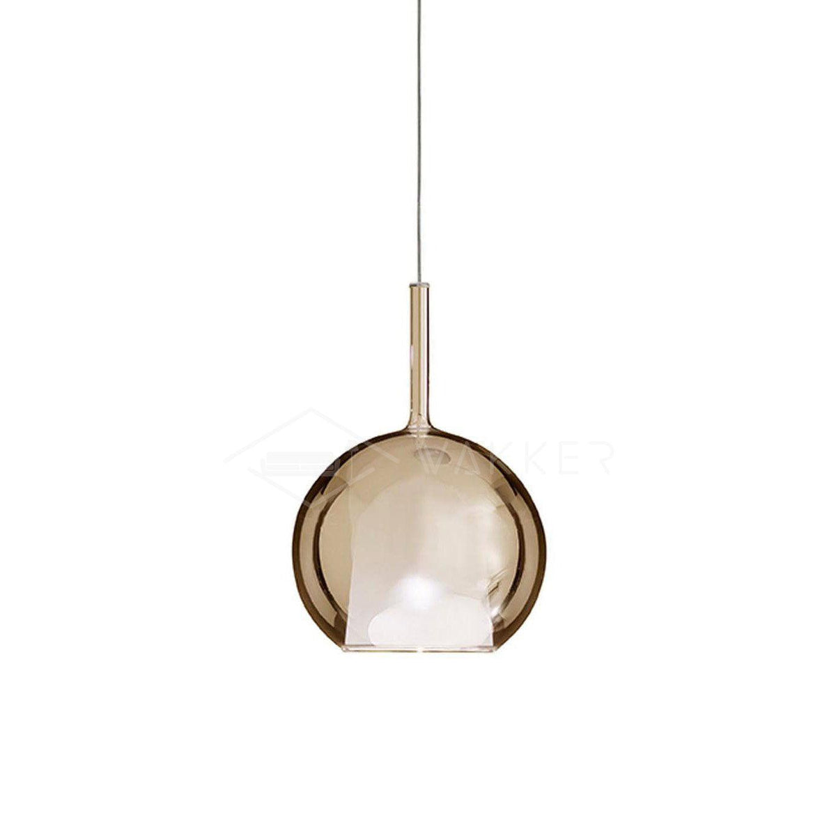 Lioranira hanglamp rookglas rond