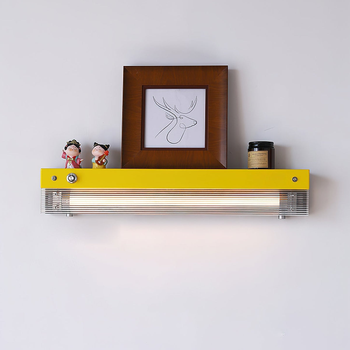 Ziggy wandlamp rood & helder