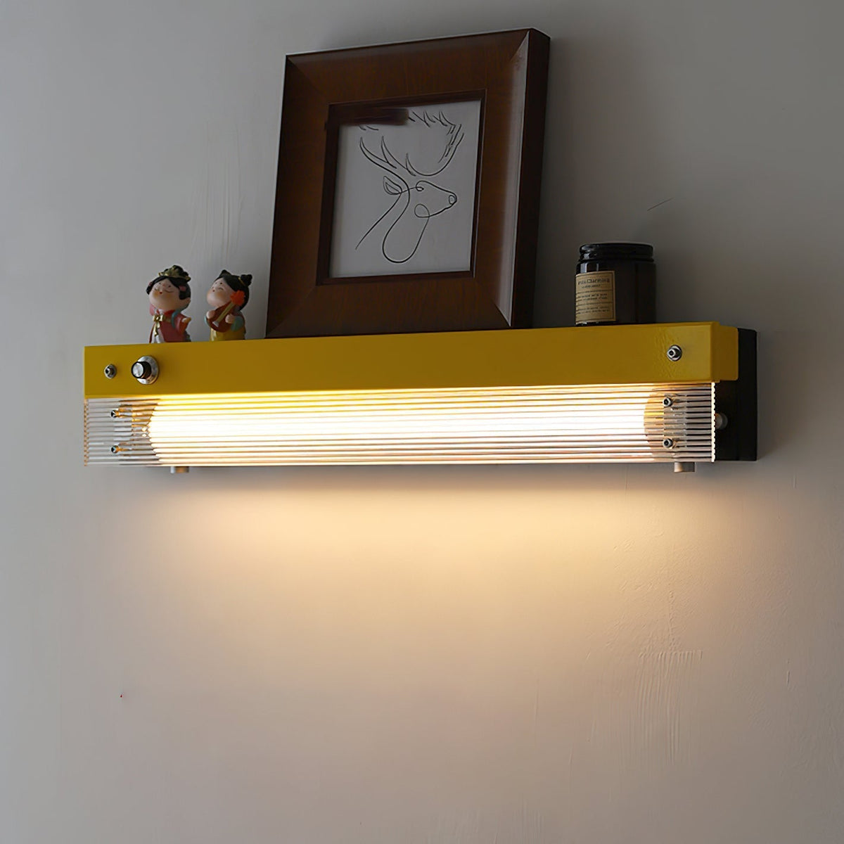 Ziggy wandlamp rood & helder
