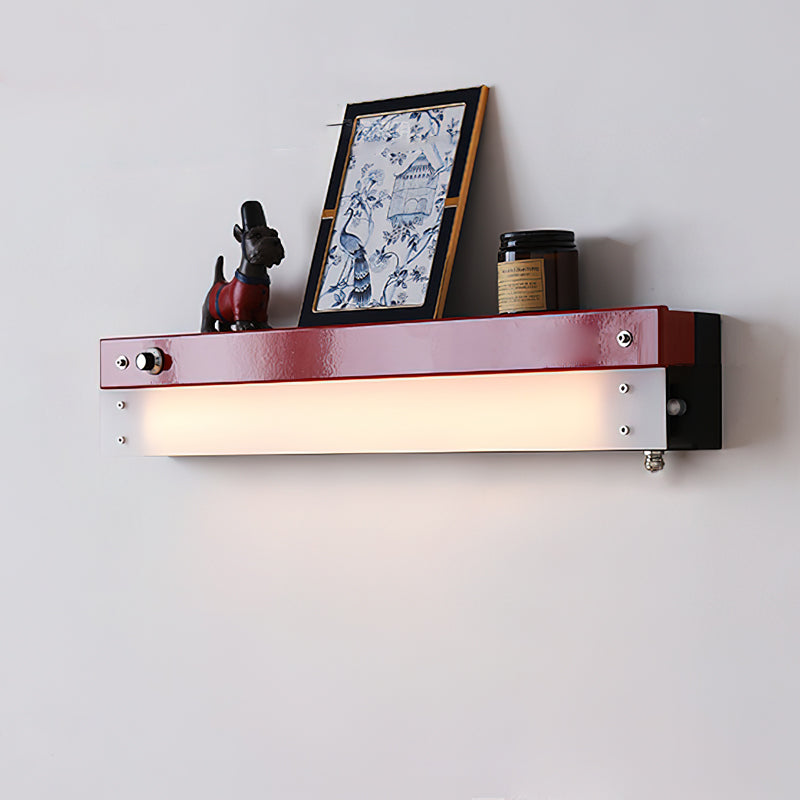 Ziggy wandlamp rood & helder