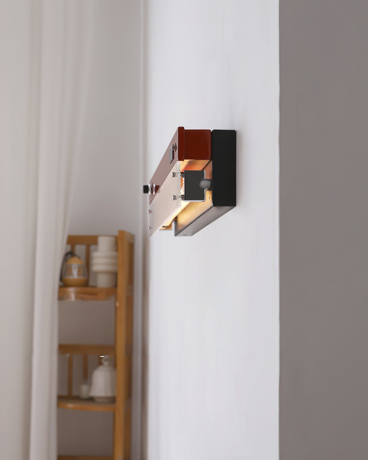 Ziggy wandlamp rood & helder